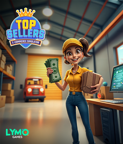 Top Sellers eCommerce Simulation Game by Lymo Games